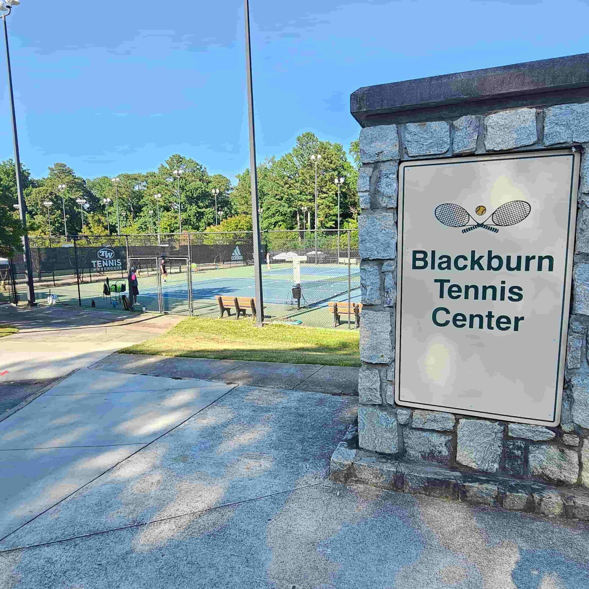 Picture of Blackburn Tennis Center in Brookhaven with Metro Acupuncture