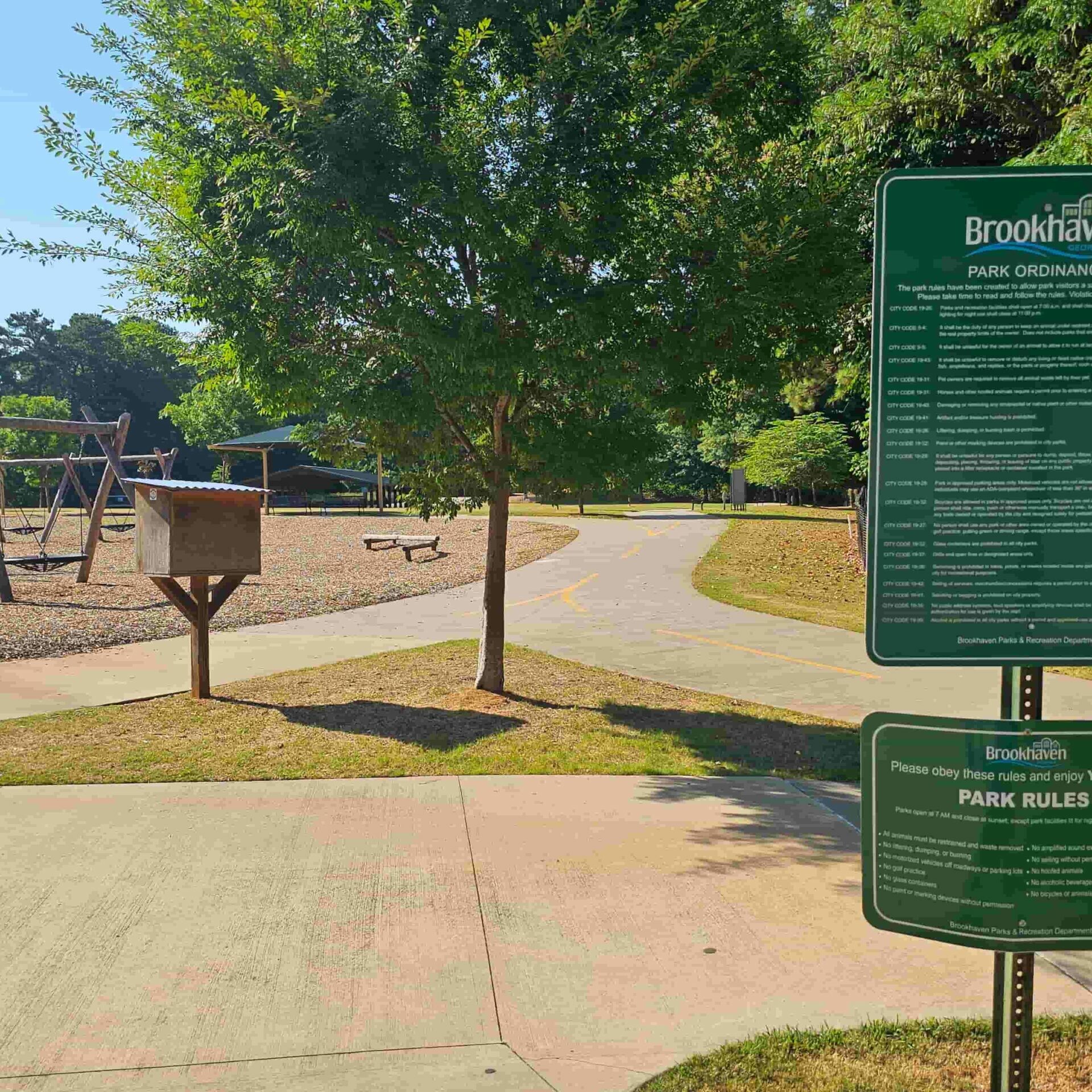 Picture of Brookhaven Blackburn park ordinances with Metro Acupuncture