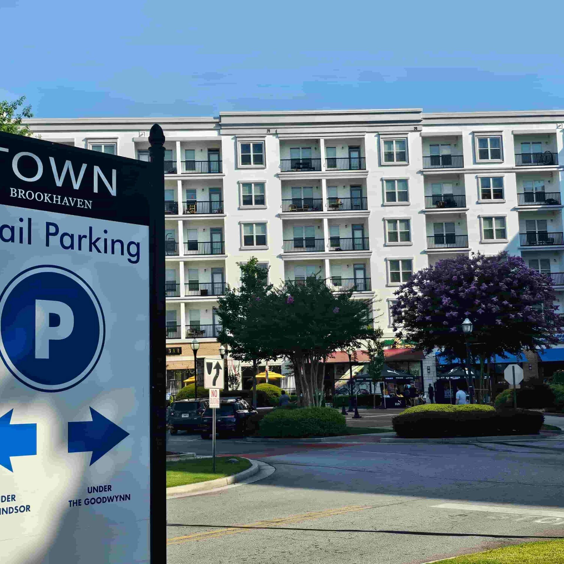 Picture of Retail Parking in Town Brookhaven with Metro Acupuncture