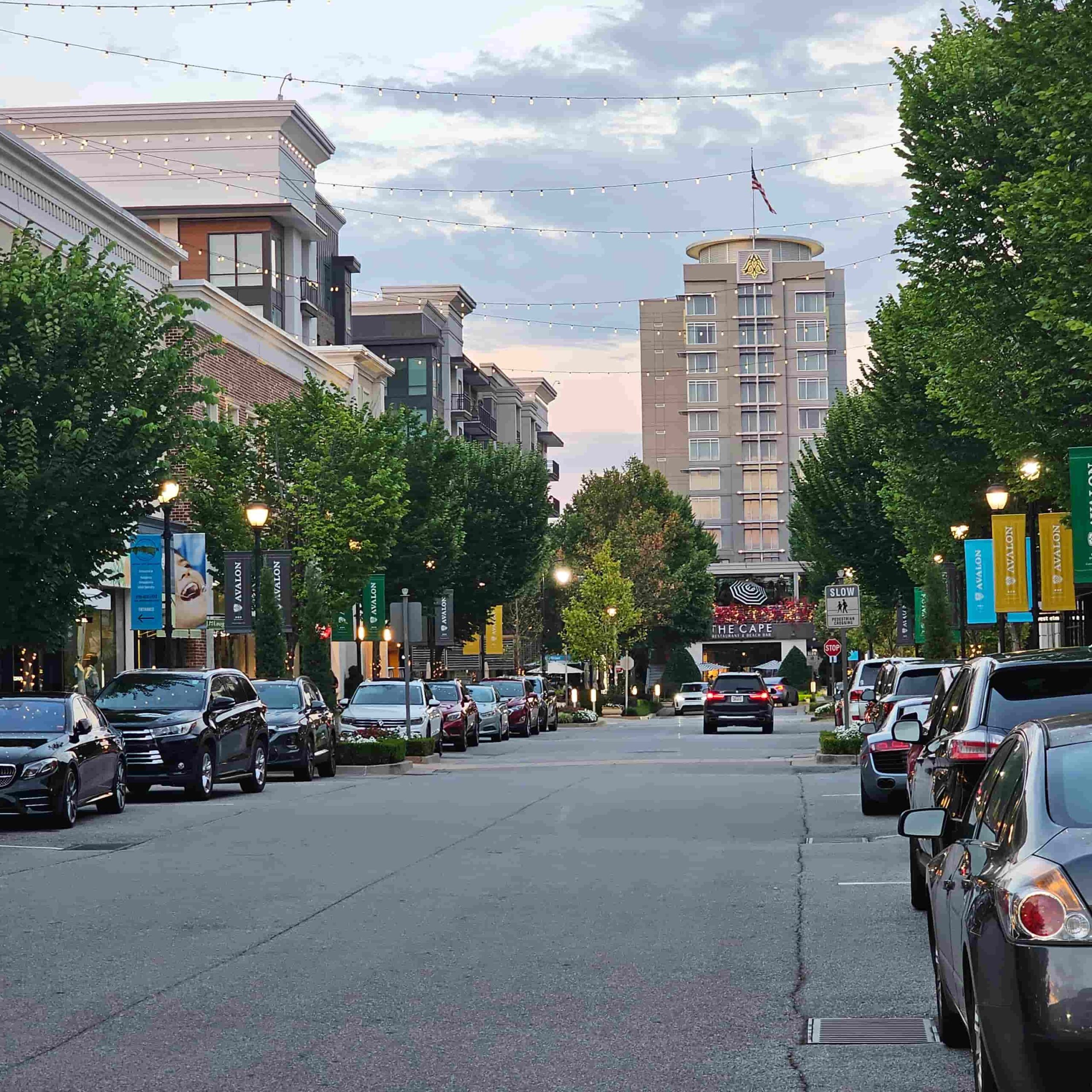 Picture from Avalon BLVD of The Hotel at Avalon, Autograph Collection in Alpharetta with Metro Acupuncture