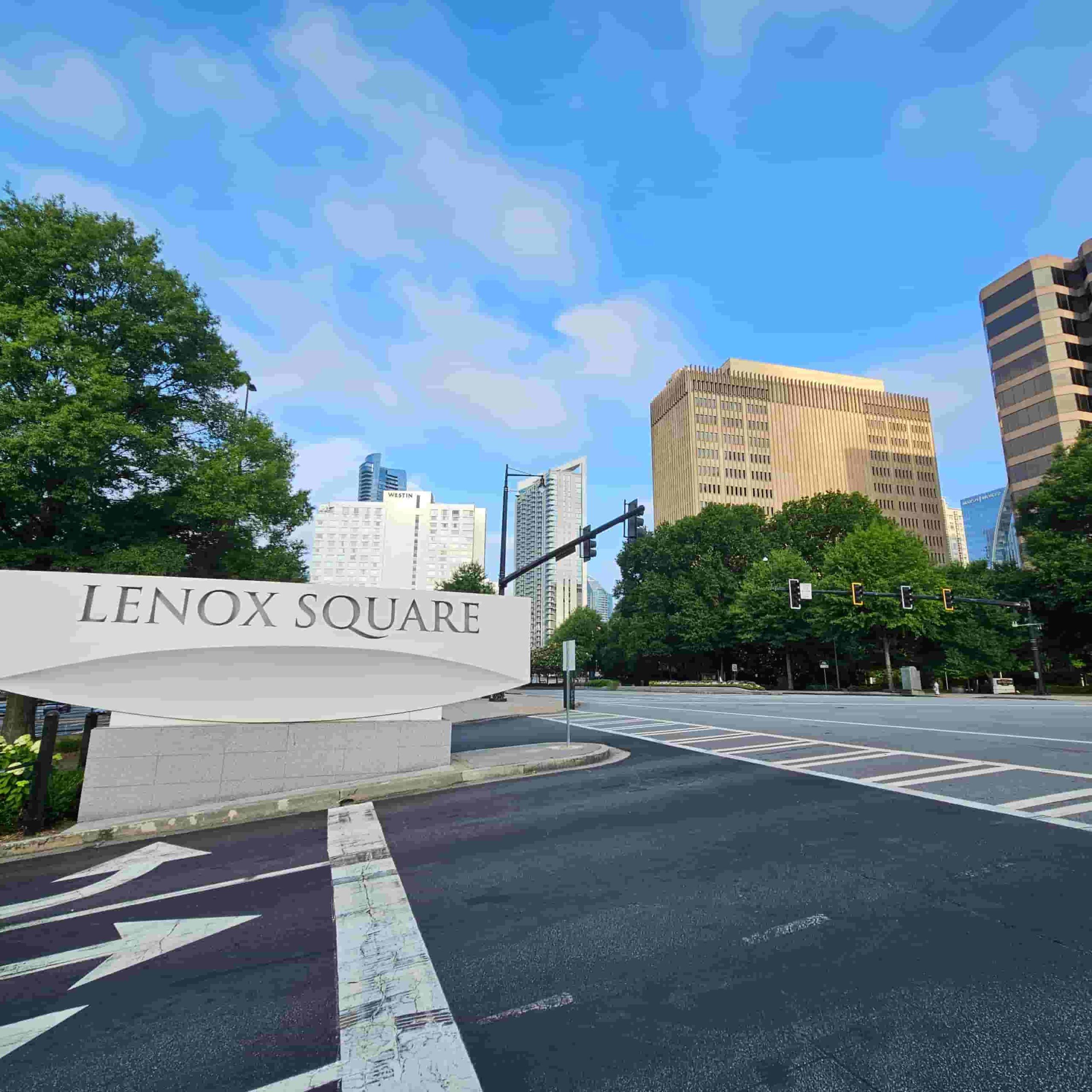 Picture of Lenox Square Mall on Peachtree RD in Buckhead with Metro Acupuncture